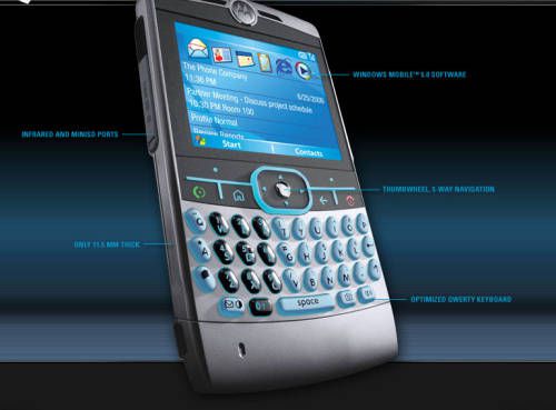 Motorola подтвердила выпуск тонкого коммуникатора Motorola Q в апреле